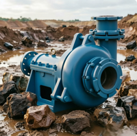 Bomba Centrífuga Horizontal de Una Etapa y Una Sola Succión para Minería Industrial de Servicio Pesado