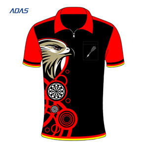 Design Your Own Dart Shirt Sublimation Printing Unisex T-Shirts Casual Cool Dry Custom Mens Shirts