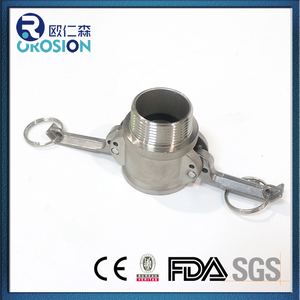 Acoplamiento hidráulico rápido de acero inoxidable Tipo <span class=keywords><strong>DR</strong></span> Acoplamiento rápido Superficie Lisa Material de aluminio - Product Image 6