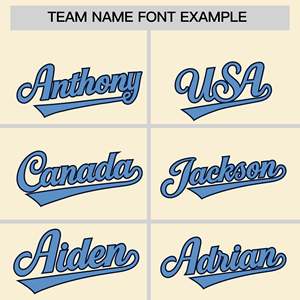 Maillot de baseball authentique personnalisé, design tendance à rayures bleu clair-gris clair, entièrement boutonné - Product Image 5