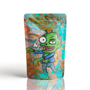 Wholesale 3.5g 14G Plastic Cali Packing Mylar <b>Bags</b> Travel Friendly Small Herb Tobacco Edibles Packaging <b>Bags</b> for Halloween - Product Image 1