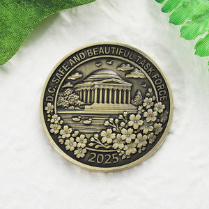 Monedas de Metal Personalizadas con Baño de Latón, Aleación de Zinc, Logotipo Metálico 3D, Doble Cara, Relieve, Figura con Detalles Altos, Moneda de Desafío - Product Image 5