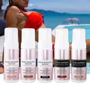 Private label sunless lotion professional bulk suntan spray fake tanning mousse