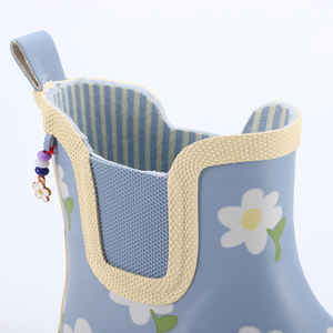 CS-19 su misura basso polpaccio impermeabile all'aperto in gomma per bambini stivali da <span class=keywords><strong>pioggia</strong></span> per bambini scarpe all'ingrosso misto - Product Image 1