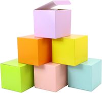 Benutzer definiertes Logo gedruckt Flat Folding Kraft Geschenk box Luxus Wellpappe Mailer Versand Versand papier Verpackung