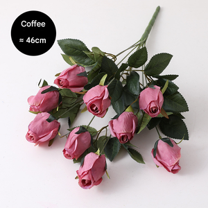 <span class=keywords><strong>Bouquet</strong></span> de fleurs artificielles rétro de style européen en vrac, boutons de roses pour la décoration de la maison, de l'hôtel, la décoration de <span class=keywords><strong>mariage</strong></span> - Product Image 5
