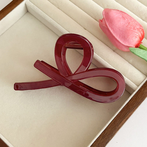 2026 Hot Selling High Quality Temperament Elegant Plastic Geometric Hairpin Women's Hairpins Fashionable Jewelry Wholesale - Product Image 5