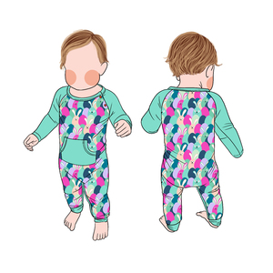Tutina per Neonati con Zip a Maniche Lunghe, Pigiama Intero per Tutte le Stagioni, Abbigliamento per Gattonare - Product Image 5