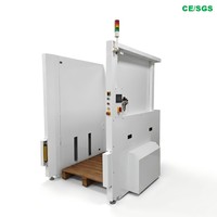 Usine de fabrication de structures en acier automatique, automatisation logistique, machine d'alimentation en palettes à haute efficacité, distributeur de palettes