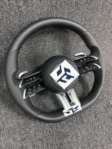 Volant en cuir personnalisé avec design libellule pour <span class=keywords><strong>Mercedes</strong></span>-Benz AMG C63 W222 W213 W221 W205 W204 S300 S320 <span class=keywords><strong>E200</strong></span> E63 - Product Image 6