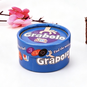 Custom Cylindrical Paper Tube Packaging, Cardboard Food Gift Box for Jelly Candies Nuts and Sweets - Product Image 2