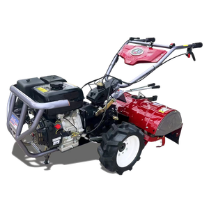 Motoculteur Rotatif Autopropulsé à Quatre Roues Motrices à Essence avec Boîte de Vitesses pour Labour Agricole - Product Image 1