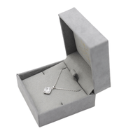 Boîte à bijoux de luxe écologique en matériaux recyclés pour bagues, colliers, bracelets, montres avec fermeture magnétique, emballage rigide