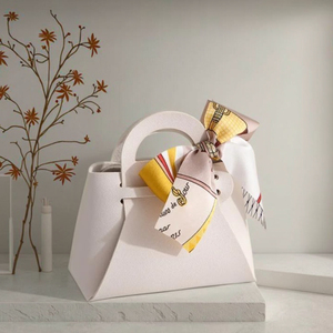 Свадебный подарок сумка для конфет из искусственной кожи, подарочные коробки для вечеринки, персонализированный свадебный подарок для гостей - Product Image 6