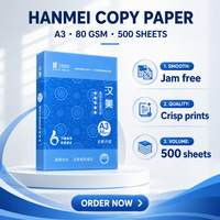 Papel de Copia A3 Blanco, 80 g/m², Papel de Copia A3 Blanco Multiusos y Duradero