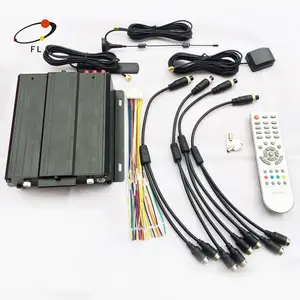 אל H.265 רכב CCTV רכב dvr מקצועי נייד dvr GPS 4G 3G WIFI HDD mdvr עם ADAS + DSM 3in1 RJ45 IPC