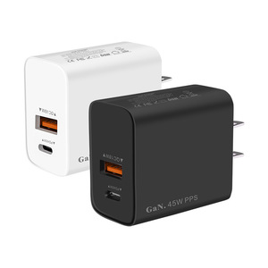 New cross-border Samsung 45W charger, US standard charger, compatible with Samsung and Apple 15 phones, fast <b>charging</b> source - Product Image 3