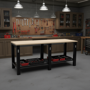 Banc de travail avec étagère 506 Tl, rangement d'outils, banc d'atelier - Product Image 3