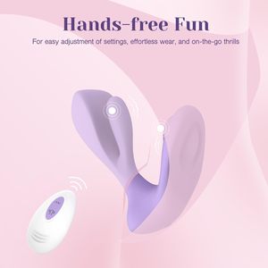 Đồ chơi người lớn âm vật g-spot xoay kích thích Kép Điều khiển từ xa MặC 3 xoay 10 rung - Product Image 5