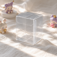 Boîtes d'emballage en plastique transparent pour petites entreprises, boîtes de présentation transparentes Pop Mart, boîtes de présentation transparentes pour parfums