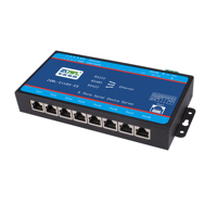 Convertisseur Ethernet 8 ports RS232 RS422 RS485, périphérique série, passerelle IoT Modbus TCP MQTT, configuration web industrielle, DC 9-36V, rail DIN