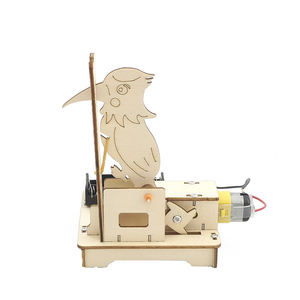 ألعاب جذعية جديدة تعليمية ثلاثية الأبعاد مجموعة ألغاز خشبية مونتيسوري ألعاب حيوانات خشبية للأطفال - Product Image 3