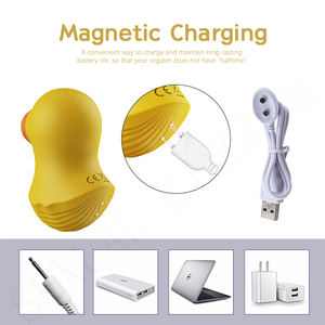 Vibrateur par succion en forme de <span class=keywords><strong>canard</strong></span>, succion buccale, stimulateur de Clitoris, mamelon, langue, succion, jouet sexuel pour femmes - Product Image 4