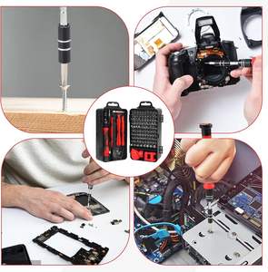 Kit de Herramientas de Reparación Magnéticas Profesionales 115 en 1 para Electrónica, Computadoras, iPhone, Laptops, Consolas de Videojuegos, Relojes - Product Image 6