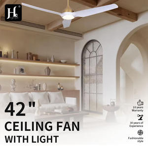 High Airflow LED <b>Ceiling</b> <b>Fan</b> 6 Speeds Quiet DC Motor 3/5 Blades <b>Modern</b> Design Iron ABS Lamp Body for Home Office - Product Image 2