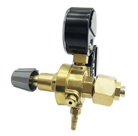 Régulateur de pression de gaz argon VECTOR tout en cuivre, régulateur de pression de gaz CO2, accessoires de soudage