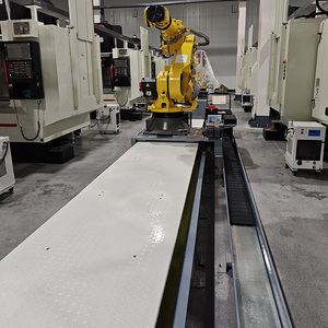 Riel de suelo de 7º eje con motor PLC y engranaje para robot de carga y descarga de alta eficiencia y bajo costo para empresas preocupadas por los costos. - Product Image 5