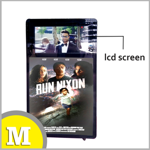 户外广告88*63 * 5厘米发光二极管背包灯箱显示广告广告牌标语带移动控制 - Product Image 3