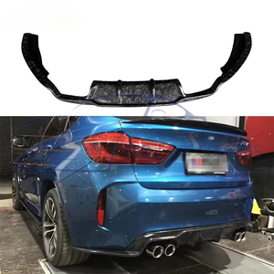 Diffusore Posteriore in Fibra di Carbonio Forgiata Stile 3D per BMW F85 X5M F86 M - Product Image 6