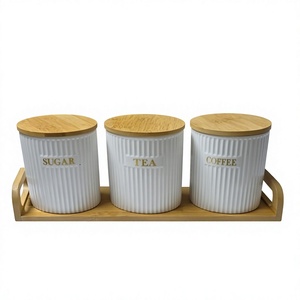 Juego de Recipientes de Cocina Negro Mate de 5 Piezas, Caja para Pan, Tarros para Té, Café, Azúcar y Galletas, Recipientes de Almacenamiento para Encimera - Product Image 3