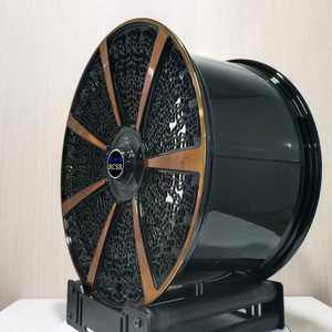 RCSR Vente en gros Jantes forgées en or noir personnalisées 17 18 19 20 21 22 23 24 pouces Jantes en alliage de luxe pour Mercedes-Benz <span class=keywords><strong>Maybach</strong></span> - Product Image 4