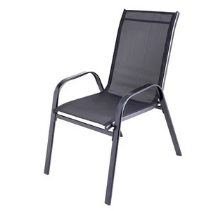 كرسي من Teslin مريح يسمح بالتهوية للاسترخاء في الهواء الطلق من المصنع الأكثر مبيعًا كرسي حديقة قابل للتكديس - Product Image 1