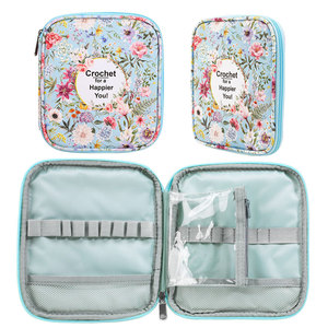 Portable bricolage pull <span class=keywords><strong>aiguille</strong></span> Crochet crochet ensemble sac de rangement accessoires de couture pour débutants - Product Image 4