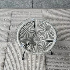 <span class=keywords><strong>Chaise</strong></span> de jardin en rotin <span class=keywords><strong>Acapulco</strong></span> moderne, portable et confortable, avec rotin en PE et cadre en tube métallique - Product Image 1