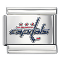 Badge 3D de hockey sur glace de la LNH, breloque italienne, bracelet de montre modulaire, maillon en acier inoxydable, bijoux de mode, accessoires pour fans, vente en gros