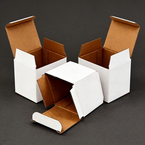 Caja de Cartulina Blanca, Embalaje Ecológico, Bajo Costo de Envío, Tamaño y Color Personalizados, Estilo Instagram - Product Image 1