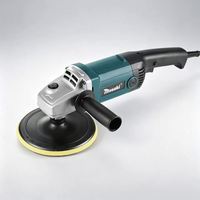 Meuleuse d'angle professionnelle TRUPER ERGO PRO 4-1/2' 850W avec interrupteur coulissant, disques de meulage et de polissage
