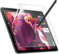 Seperti di atas kertas tekstur Matte pelindung layar gambar Film kertas tulisan tangan Anti silau untuk Samsung Tab S9 Ultra 14.6 inci