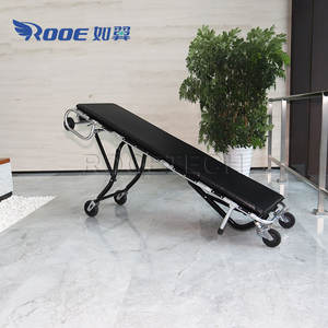 Camilla Plegable de Aleación de Aluminio Resistente para Transporte de Cadáveres en Funerarias - Product Image 5