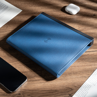 CARDSILK Carnet Power Bank Personnalisé avec Logo A5, Chargement Intelligent par Empreinte Digitale, Cadeaux d'Affaires 2025 avec Chargement Sans Fil, Câble USB et Cadeau