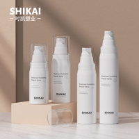 T0906-C SHUNXU vente en gros de bouteilles en plastique emballage de soins de la peau cosmétique flacon pulvérisateur blanc à brouillard fin