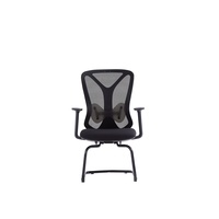 Chaise de bureau ergonomique moderne JOHOOFURNITURE avec base cantilever, dossier en maille, coussin épais confortable pour bureau à domicile et direction