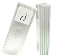 5-Piece Simplified Microscope Bio-Slide Set for School Medical Science Education