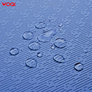 Tapis de yoga Woqi 6 mm d'épaisseur, bleu royal, en TPE, antidérapant, pour la gym, les exercices et la maison - Product Image 2