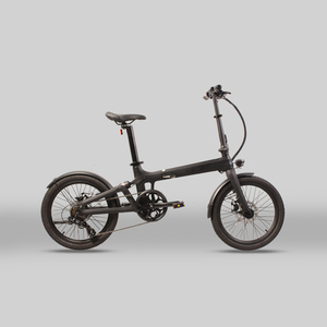 Vélo électrique pliable en fibre de carbone, 20 pouces, super léger, avec batterie pour tube de selle - Product Image 1