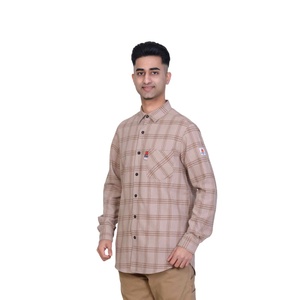 <span class=keywords><strong>เสื้อ</strong></span>ทำงานสำหรับผู้ชาย, <span class=keywords><strong>เสื้อ</strong></span>สำหรับช่างงานเชื่อมสารหน่วงไฟทำจากผ้าฝ้าย - Product Image 1